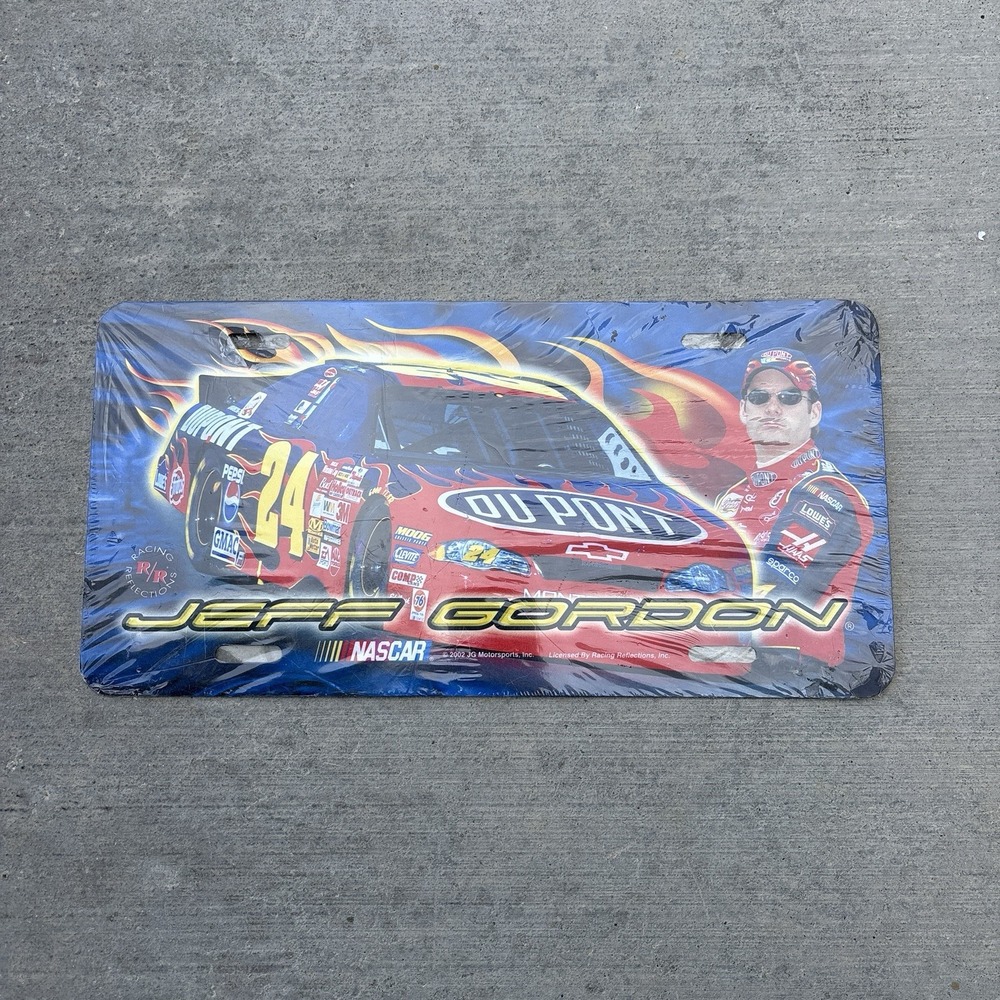 Jeff Gordon License Plate Cover